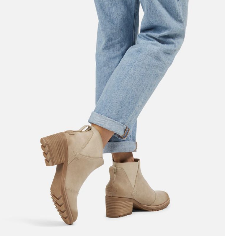 Sorel Dam Stövlar Brun - Cate™ Chelsea Mid - BVC-521734